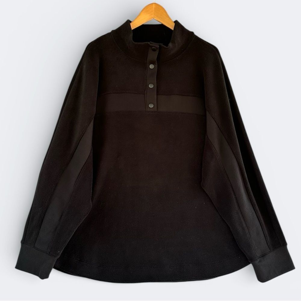 🎉5 for $45🎉 Westbound fleece sweater pullover women size 2X black